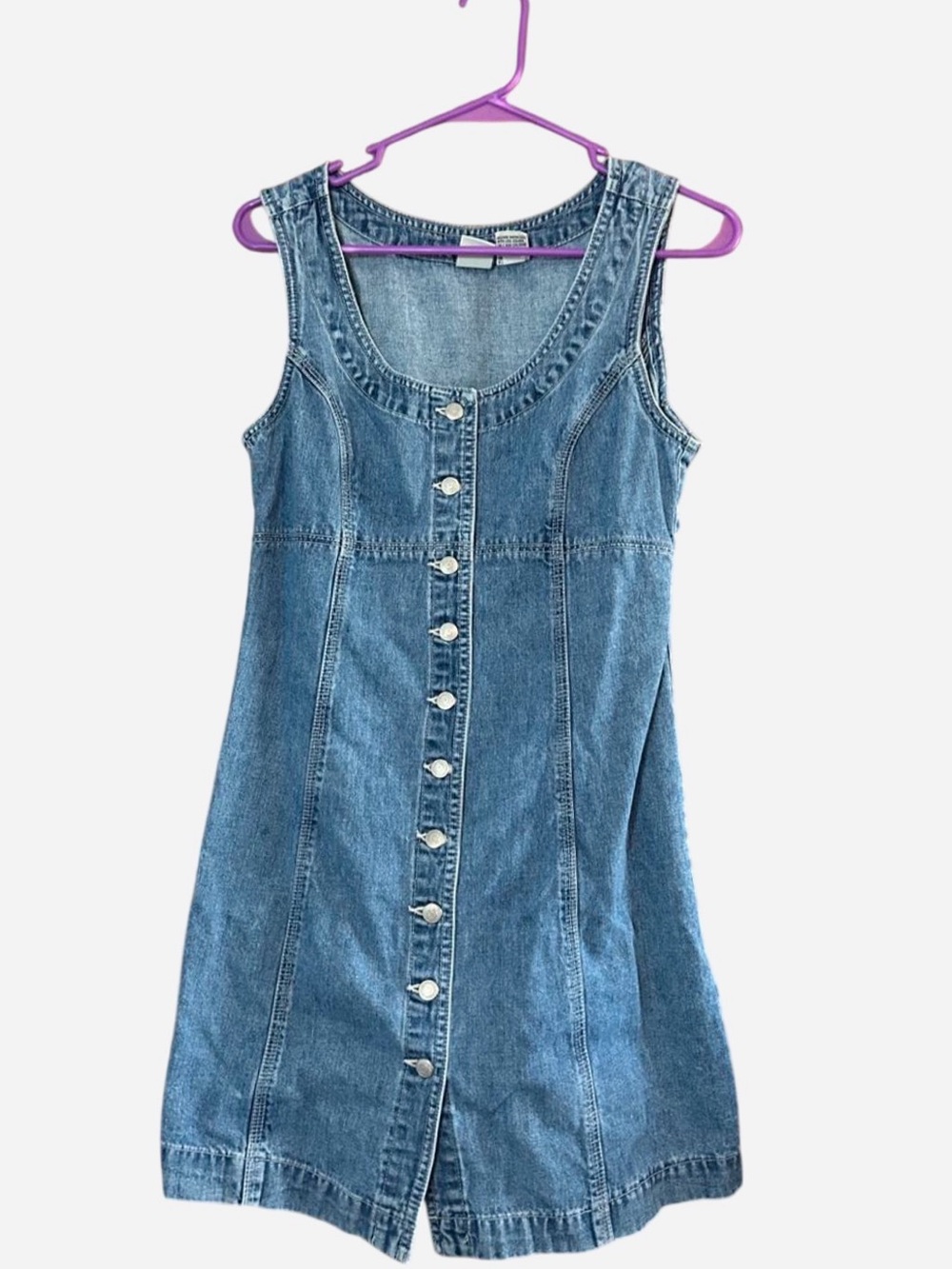 Gap Women's Button Front  Denim Dress Size 6